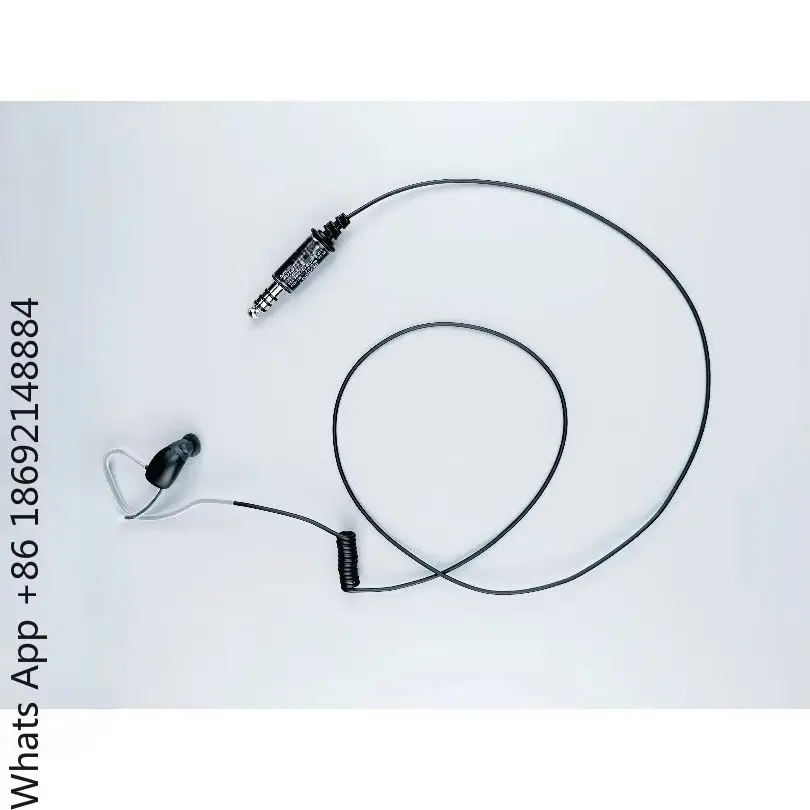 Spot quick-shipping INVISIO M3 in-ear bone conduction earphones, military regulations four-section plug