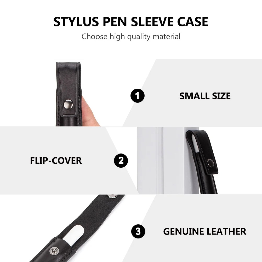 

Vintage Stylus Pen Sleeve For Pencil 2 Genuine Durable Wear-Resistant Lightweight Touchscreen Holder Pouch Retro