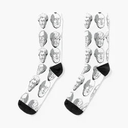 stoic philosophers Socks Toe sports custom Men's Socks Luxury Women's