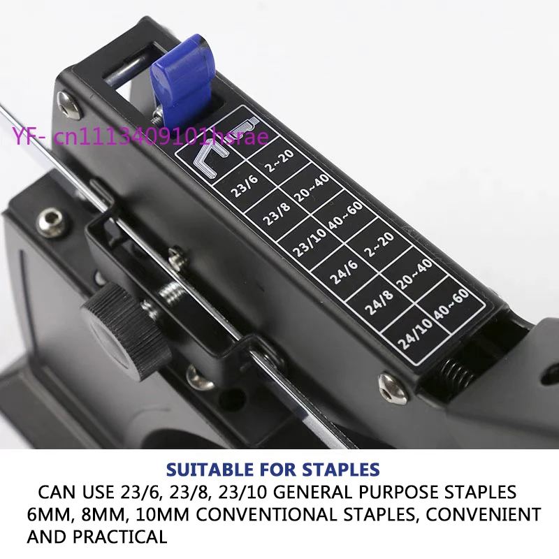 Rotatable Saddle Stitch Binding Machine SH03 Large Heavy Duty Center Seam Stapling Equipment for Book Binding