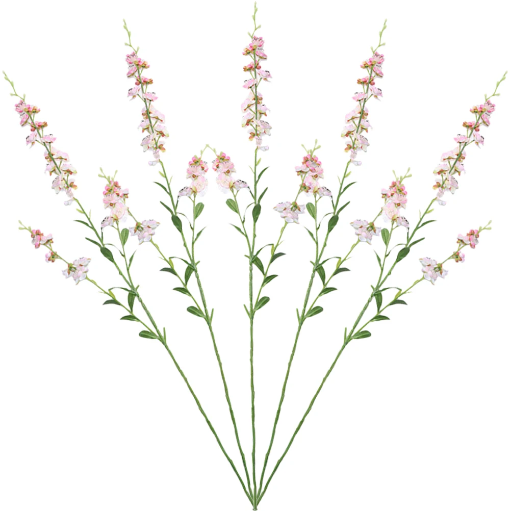 

5 Pcs Artificial Silk Flower Centerpieces Cherry Blossom Decor Romantic Table Arrangements Fall Flowers Kitchen Decor for party