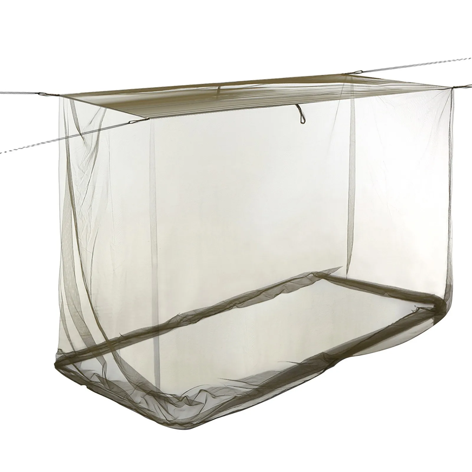 

Summer mosquito nets, square mosquito nets, outdoor green mosquito nets, single folding bed mosquito nets