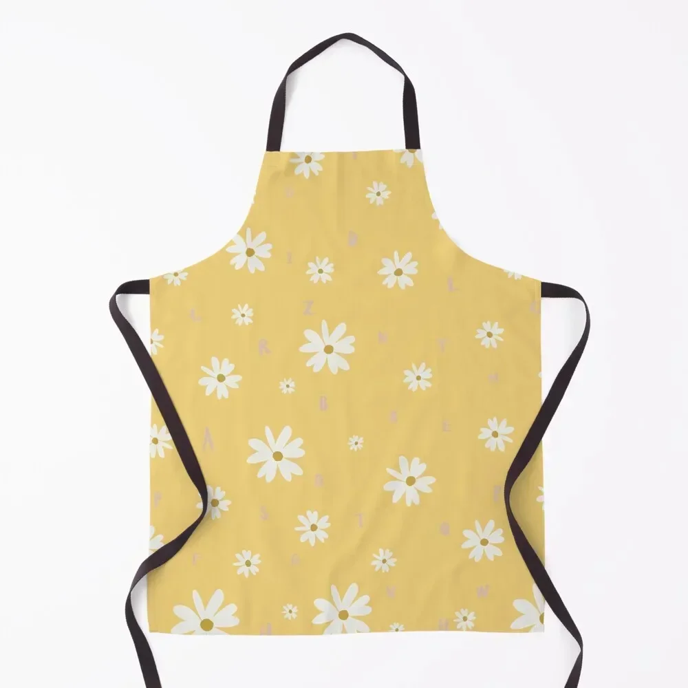 

Daisy A to Z Apron Kitchen For Women Women's Dress Nursing Kitchen Supplies Idea Goods Apron