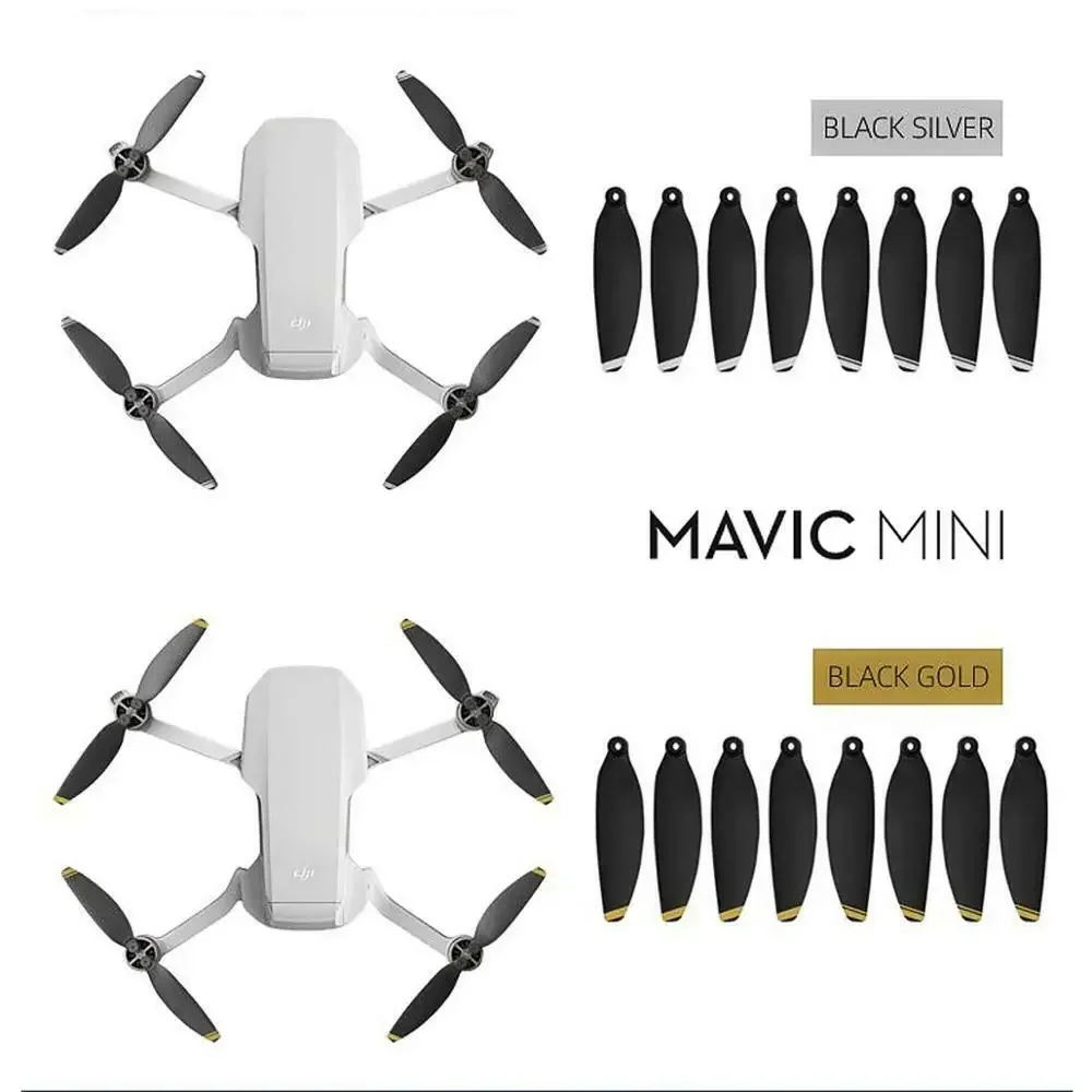 Propellers For DJI Mavic Mini CW CCW 4726F Foldable Low Noise Quick Release Drone Quieter Flight and Powerful Props