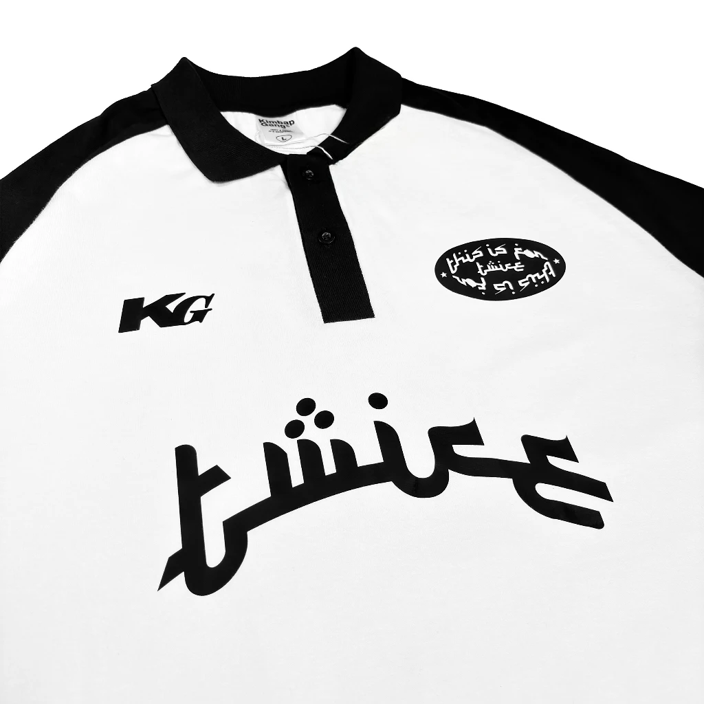 الرجبي قميص بولو المتضخم مرتين الكورية فتاة الموضة العصرية رسالة قميص مطبوع Y2K المرأة المألوف تي شيرت رياضي غير رسمي #4