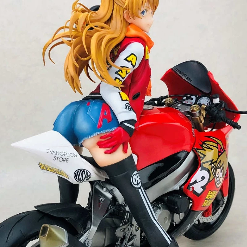 (In Stock) (W_4569) 1/6 Asuka Ver2.5 Racing Ver Unpainted Unassembled Garage Kit White Resin Model Kit