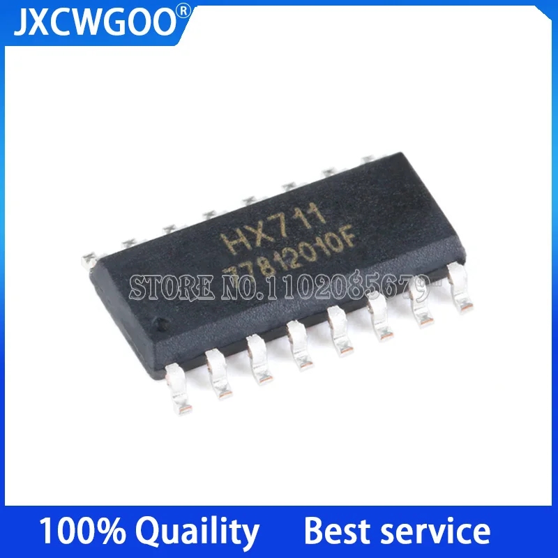 10 piezas HX711 SOP16 chip de conversión Digital nuevo original