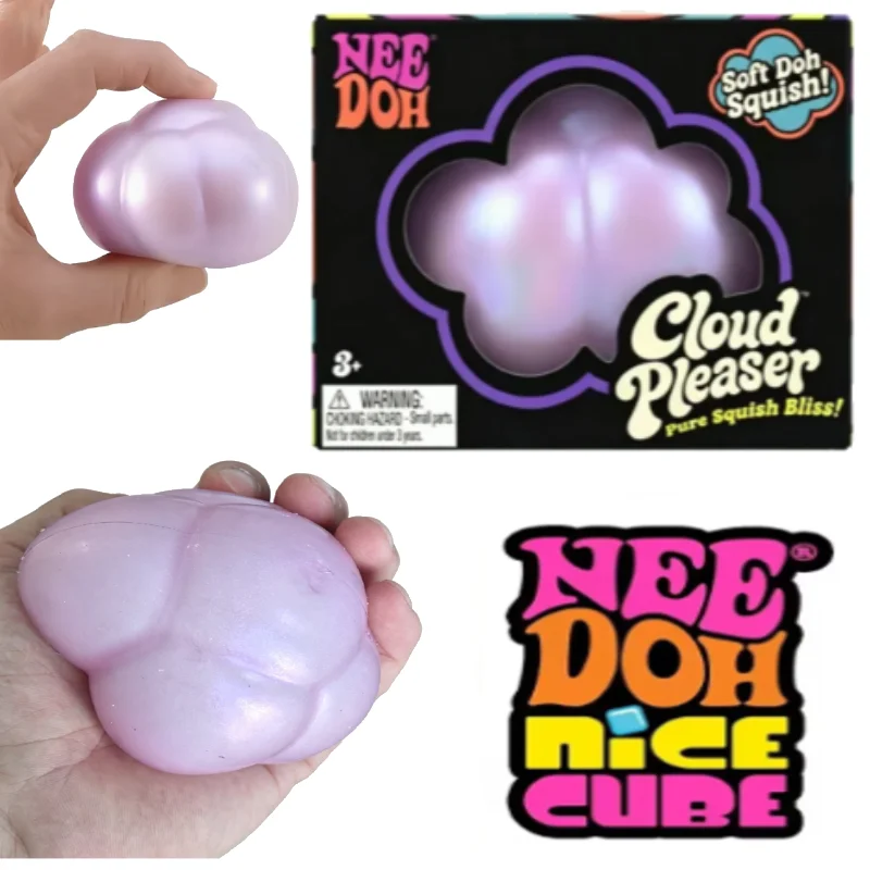 Schylling Cloud Pleaser Need Oh Gumdrop Soft Sensory Decompression Toy Pressure Relieve Squeeze Ball Blind Box