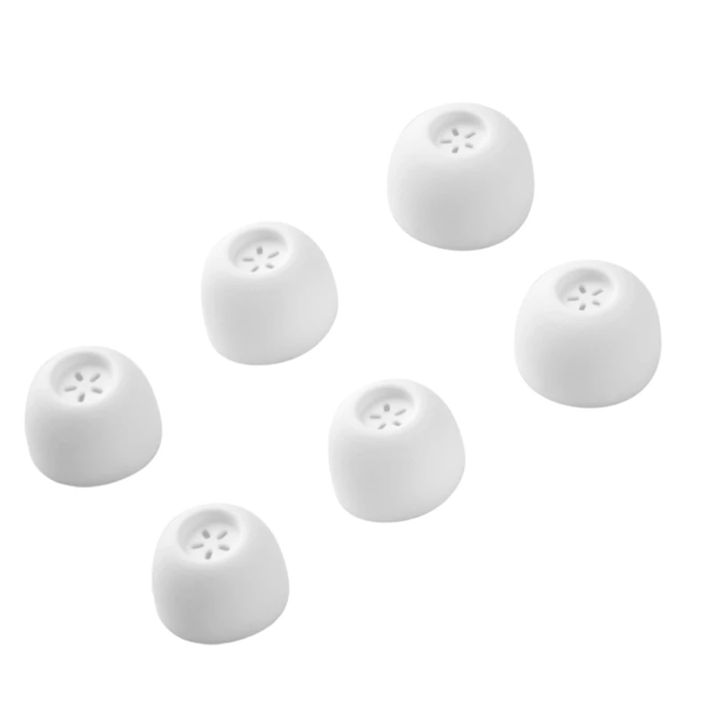 3Pairs Small Size Only Silicone Replacement Earbud Ear Buds Tips for Buds 4 Avoid Falling Offs EarPads Cover P9JD