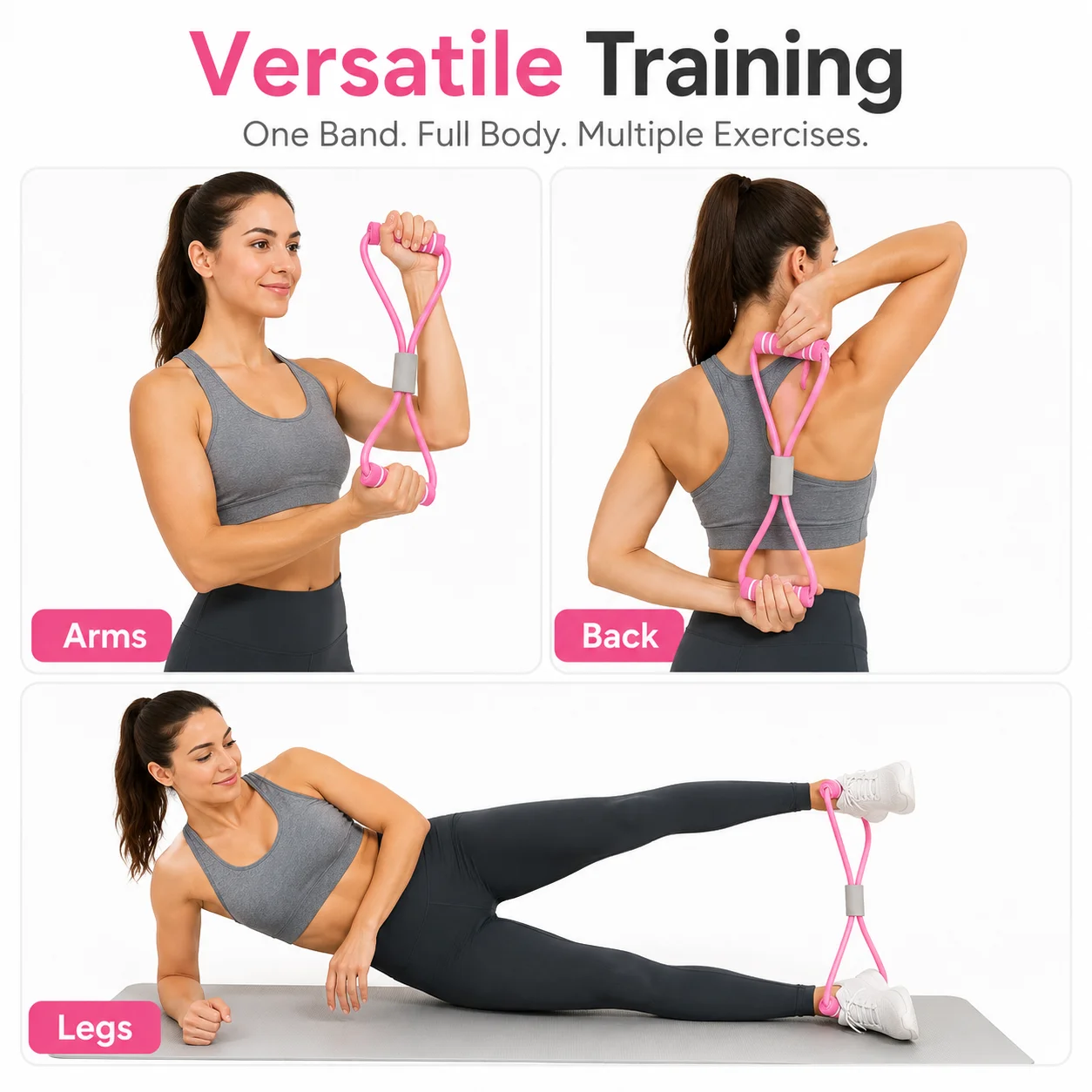 Resistance Bands with Foam Spo - đánh giá và giá Yoga Fitness At Home
