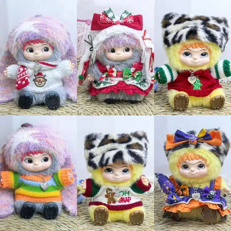 

Для 20 см Wakuku, аксессуары для детской одежды, плюшевая кукла, свитера Wakuku, юбки, школьная форма, комплект рождественской одежды, только одежда