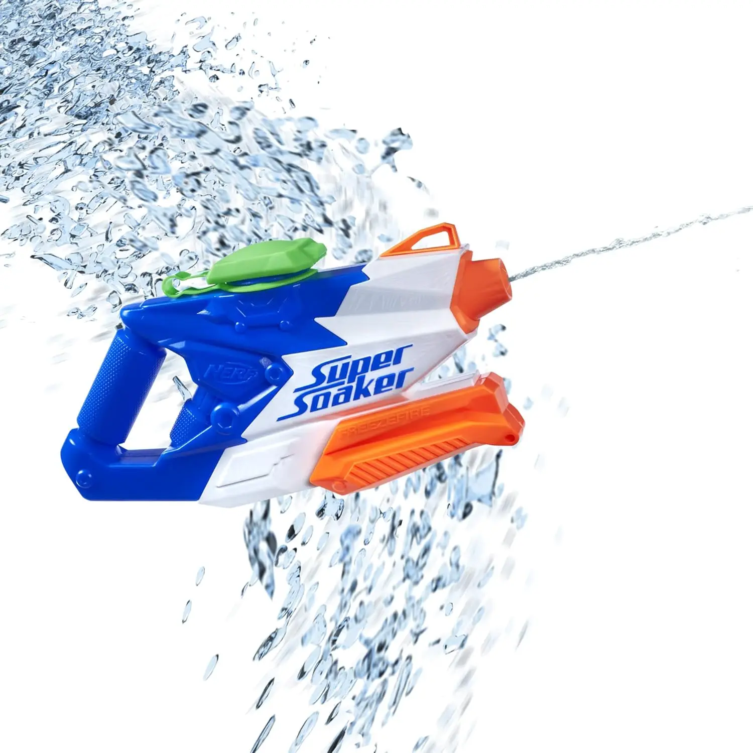 

Super Soaker Water Blaster with Ice-Cold Spray, Shoots Up to 38 Feet, Holds 20 oz for Fun Outdoor Play