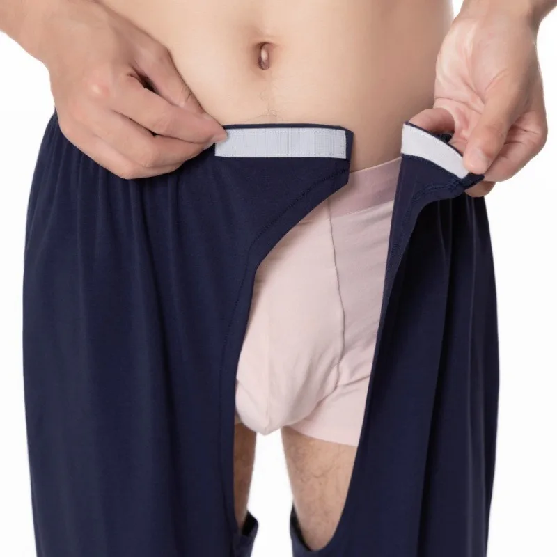 summer-cotton-incontinence-pants-open-waist-for-bedridden-elderly-post-surgery-patients