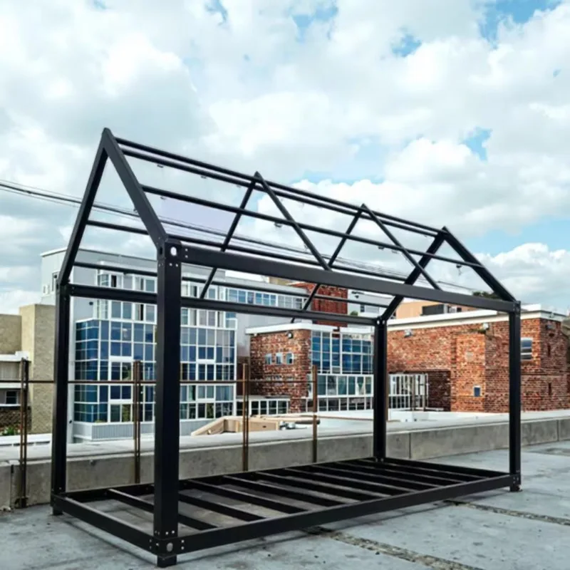 2026 Prefab Container Mobile Home Steel Portable Prefabricate Tiny Detachable Container House Frame