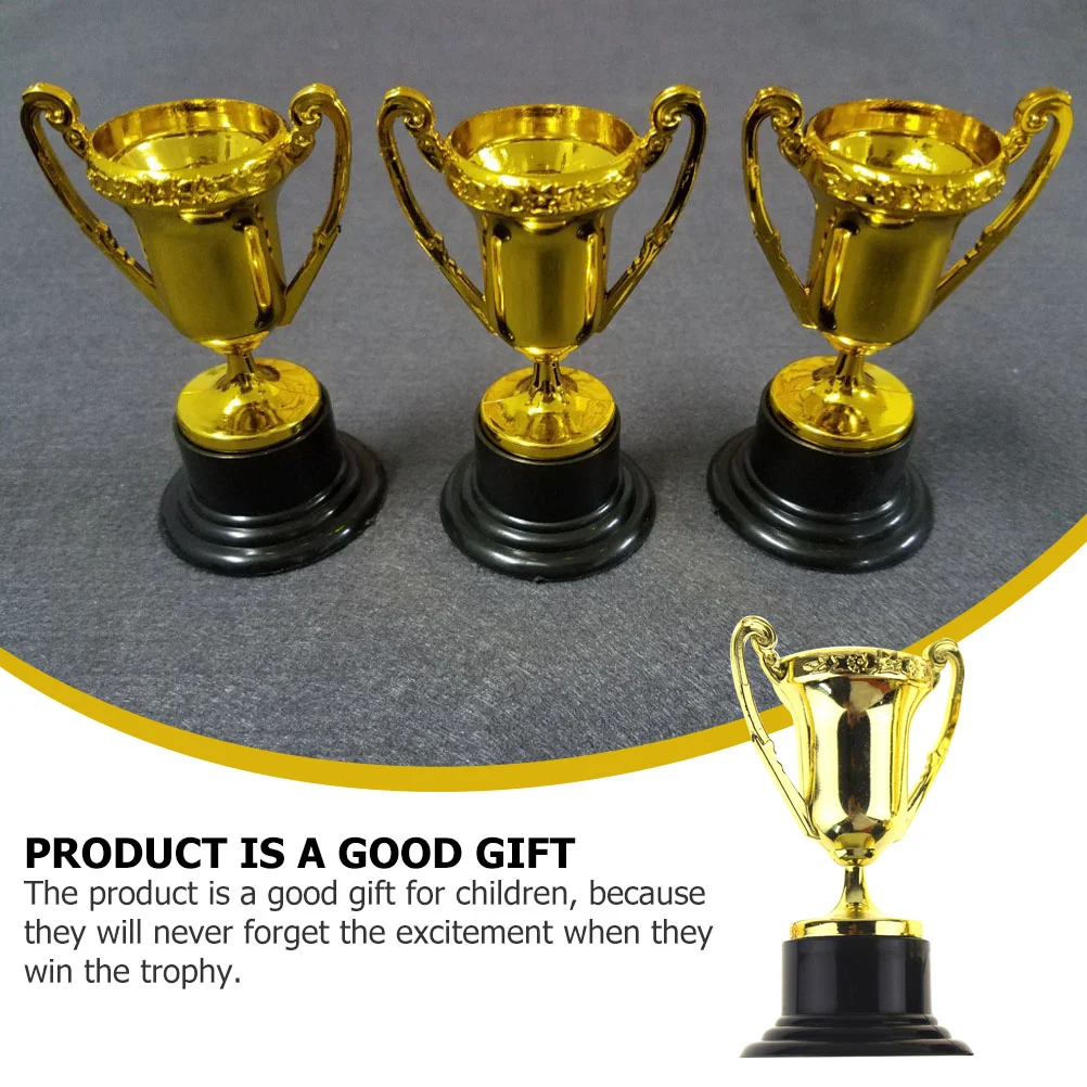 20 Pcs Plastic Trophy Children's Trophies Kids Reward Toys Award Models Small Prize Cups