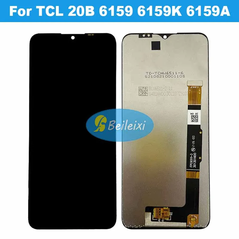 For TCL 20B 6159 6159K 6159A LCD Display Touch Screen Digitizer Assembly For TCL 20 B 6159