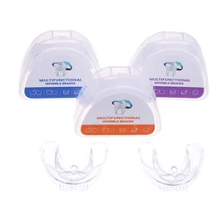 Orthodontic Braces Dental Braces Smile Teeth Alignment Trainer Instanted Silicone Teeth Retainer Mouth Guard Braces Tooth Tray