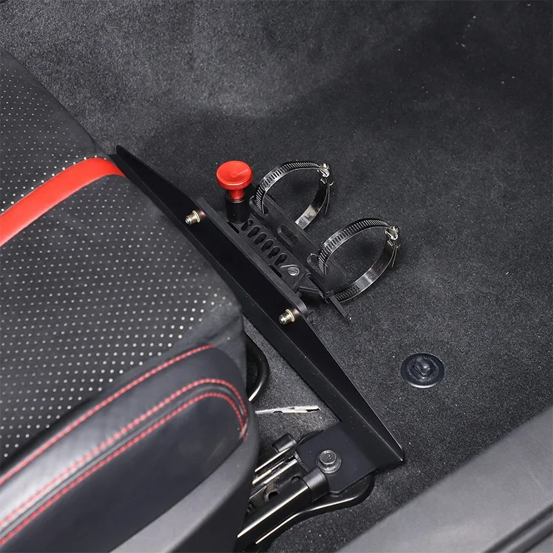 Aluminum Alloy Car Co-pilot Under Seat Fire Extinguishing Bracket Interior Car Accessories for Toyota 86 Subaru BRZ 2012-2025 - view 5