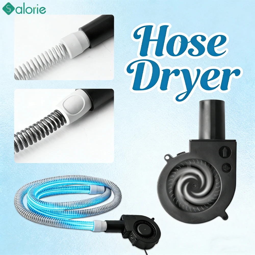 

CPAP Hose Drying Device with Blower Fan - Easy-to-Use Tube Cleaner & Dryer Hose Tubing Dryer for Most Tubing, Fast & Efficient