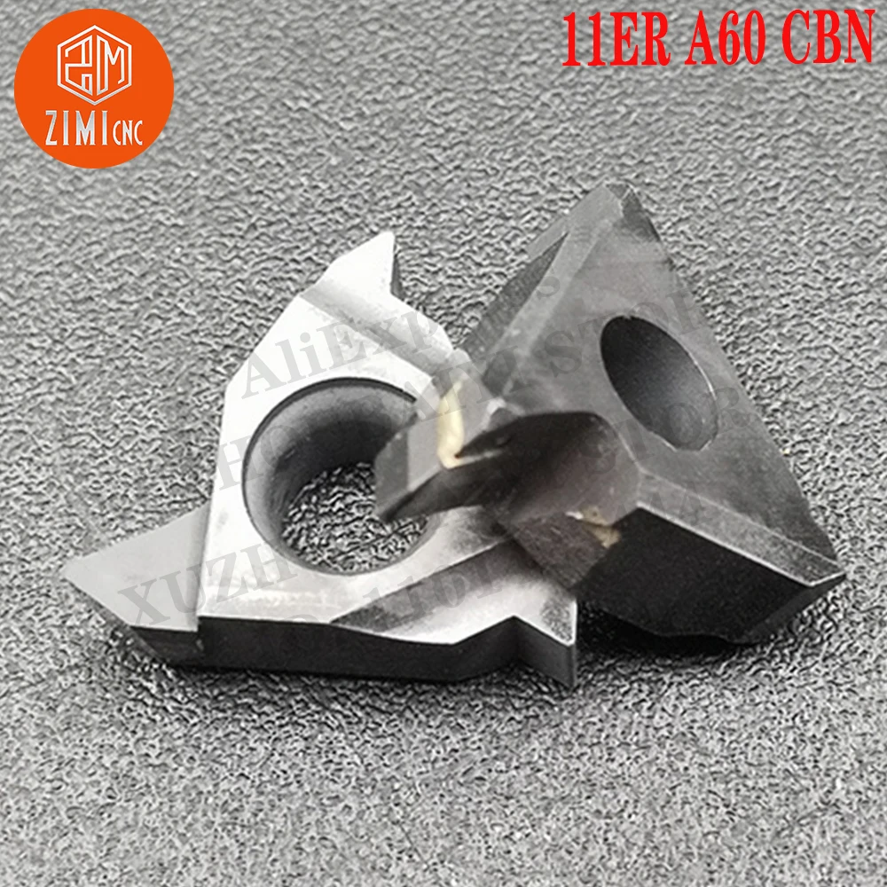 11ER A60 CBN 11ER A60 Thread Turning Tools Insert CNC Turning Insert mechanical Cutting Thread Metal Lathe Tools Carbide Inserts