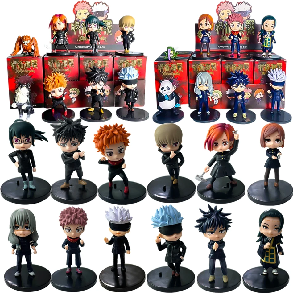 

Jujutsu Kaisen series blind box 6-12Pcs/set Anime Figure Gojo Satoru Yuji Itadori Figure Halloween/Christmas children's gift