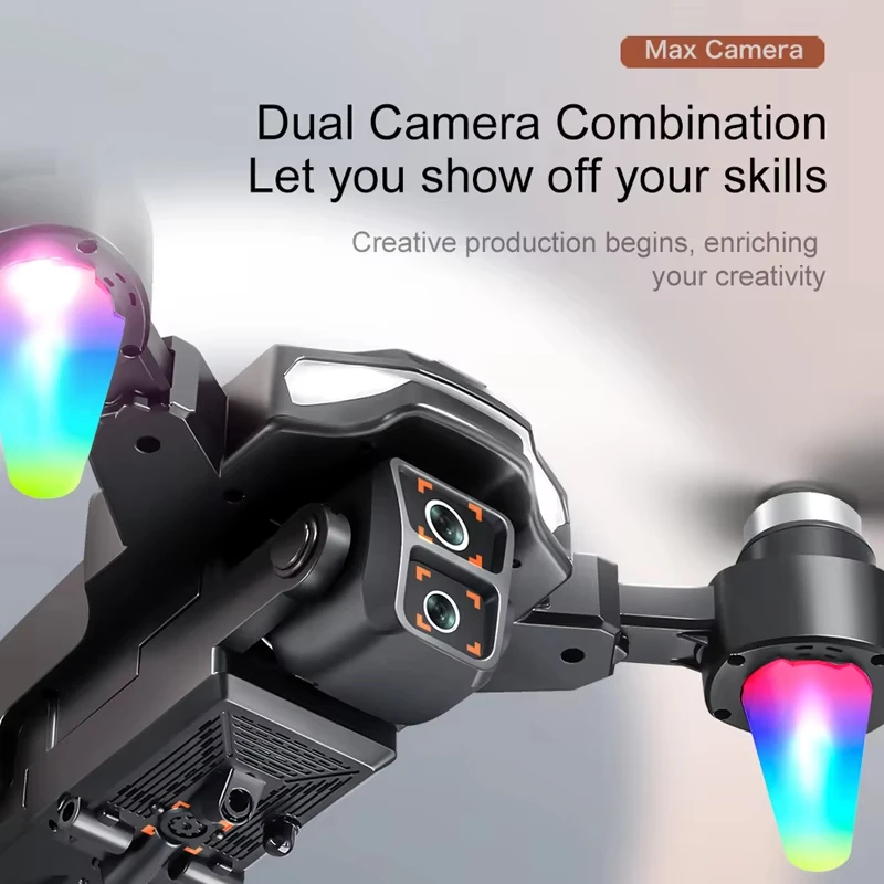 

A22 MAX Drone 8K ESC Dual Camera 5G HD Aerial Photography WIFI Positioning Obstacle Avoidance Screen Quadcopter