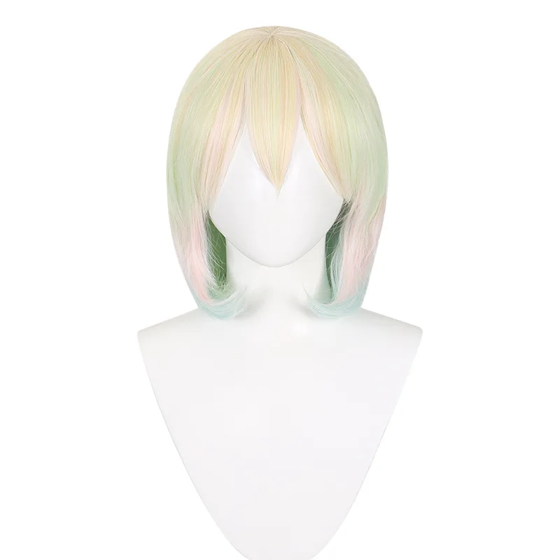 Gemstone Country Diamond Simulação Couro Cabudo Top COS Peruca Cor Mista COS Peruca