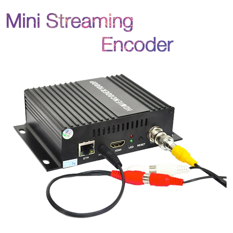 Compact H264 H MI IP Encoder with Mini 2-CH  Streaming Audio Encoder Hardware