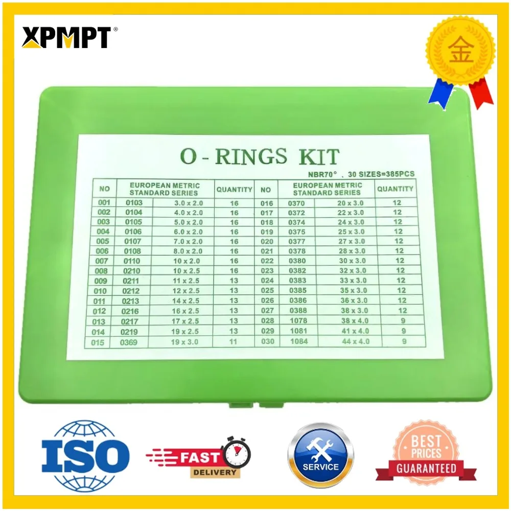 O Ring Seal Kit For Oring Auto Parts Nitrile NBR Silicone Replacement Part