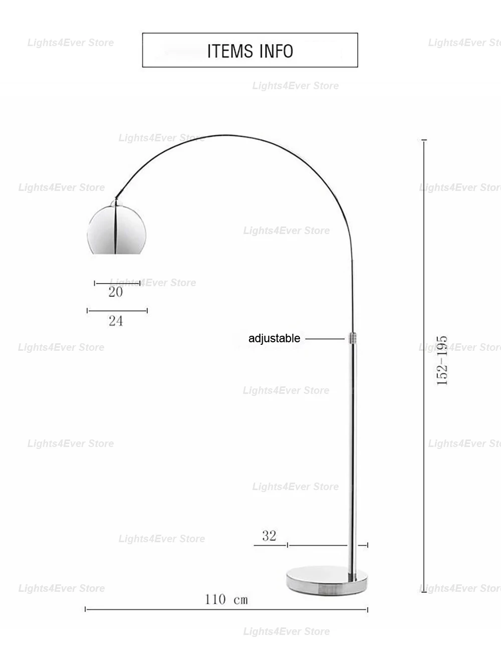 LED E27 Chrome Stainless Steel OZ0105 Floor Lamps Classical Home-applicants Elegant Indoor Light Wrm Home Decor