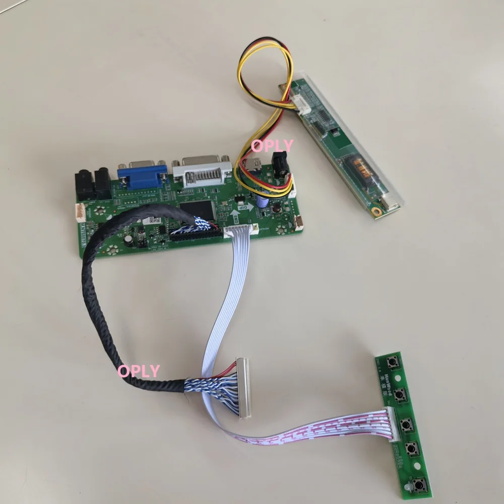 

Плата контроллера M.NT68676, совместимая с HDMI, для LTN170WX LTN170X2 LTN170X2-L02, 17-дюймовый ЖК-экран, 1440X900, светодиодный монитор, VGA DVIDIY