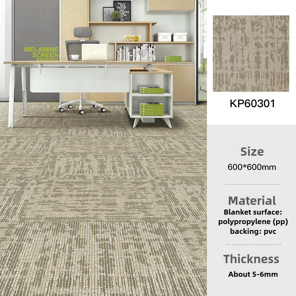 60x60cm 1PCS Interlocking Floor Tiles for Office Bedroom Commercial Residential Easy Install Full Coverage for Business & Home
