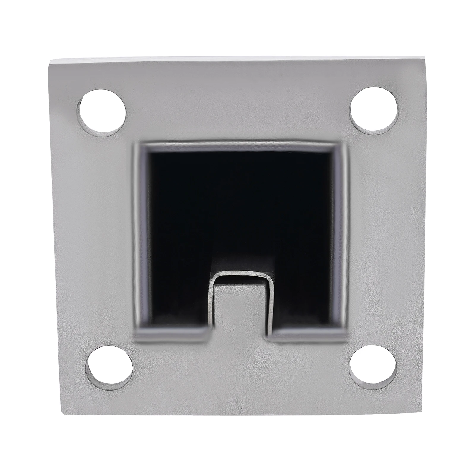 عمود درابزين زجاجي، 304 درابزين من الفولاذ المقاوم للصدأ لسلالم سطح الشرفة الدرابزين، لا يمكن إضافة إصدار الدرابزين