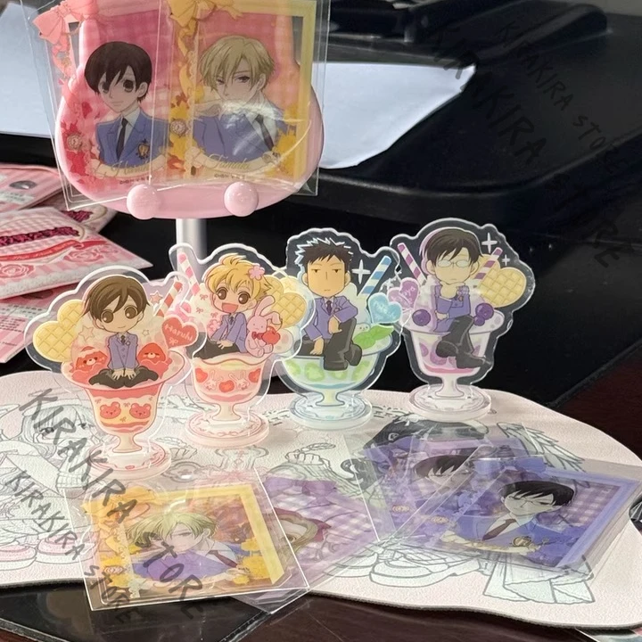 

Хост-клуб средней школы Оран Suou Tamaki Ootori Kyouya косплей стоячая тарелка украшения официальная подлинная акриловая подставка знак декор