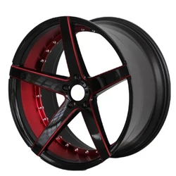 Popular style 18 19 20 21 22 inch PCD 5x114.3 5* 115 5* 112 5*120 casting alloy car wheels , 100% tested well