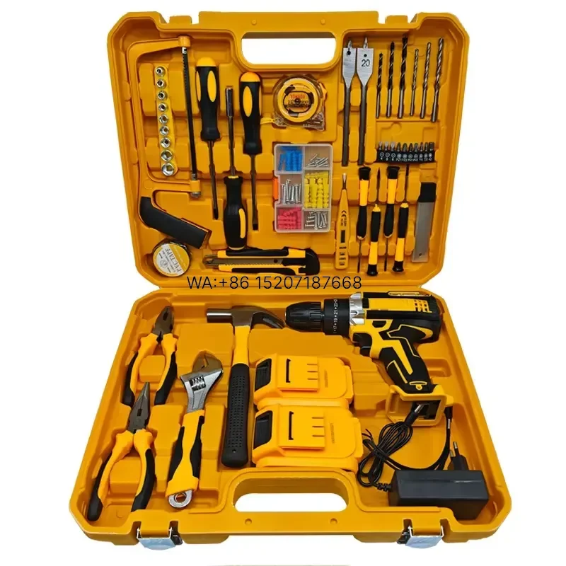 Wmwmnu 21V Cordless Screwdriver Kit Rechargeable Lithium Battery Wireless Drill Driver Set with Full Accessories for