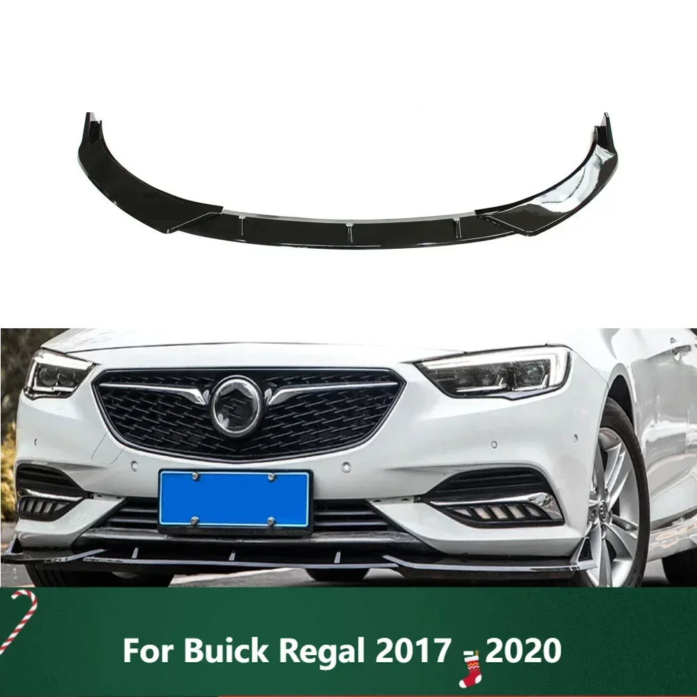 

New！Carbon Fiber Front Bumper Lip Spoiler 3PC for Buick Regal 2017 - 2020