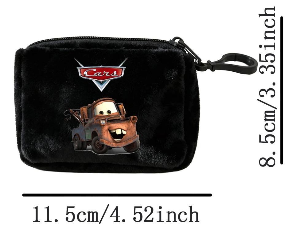 Coin Purse women men Cute Anime Car Movie Print Wallet Man Key Card Mini Bag Boy Girl Party Game Gift 2026