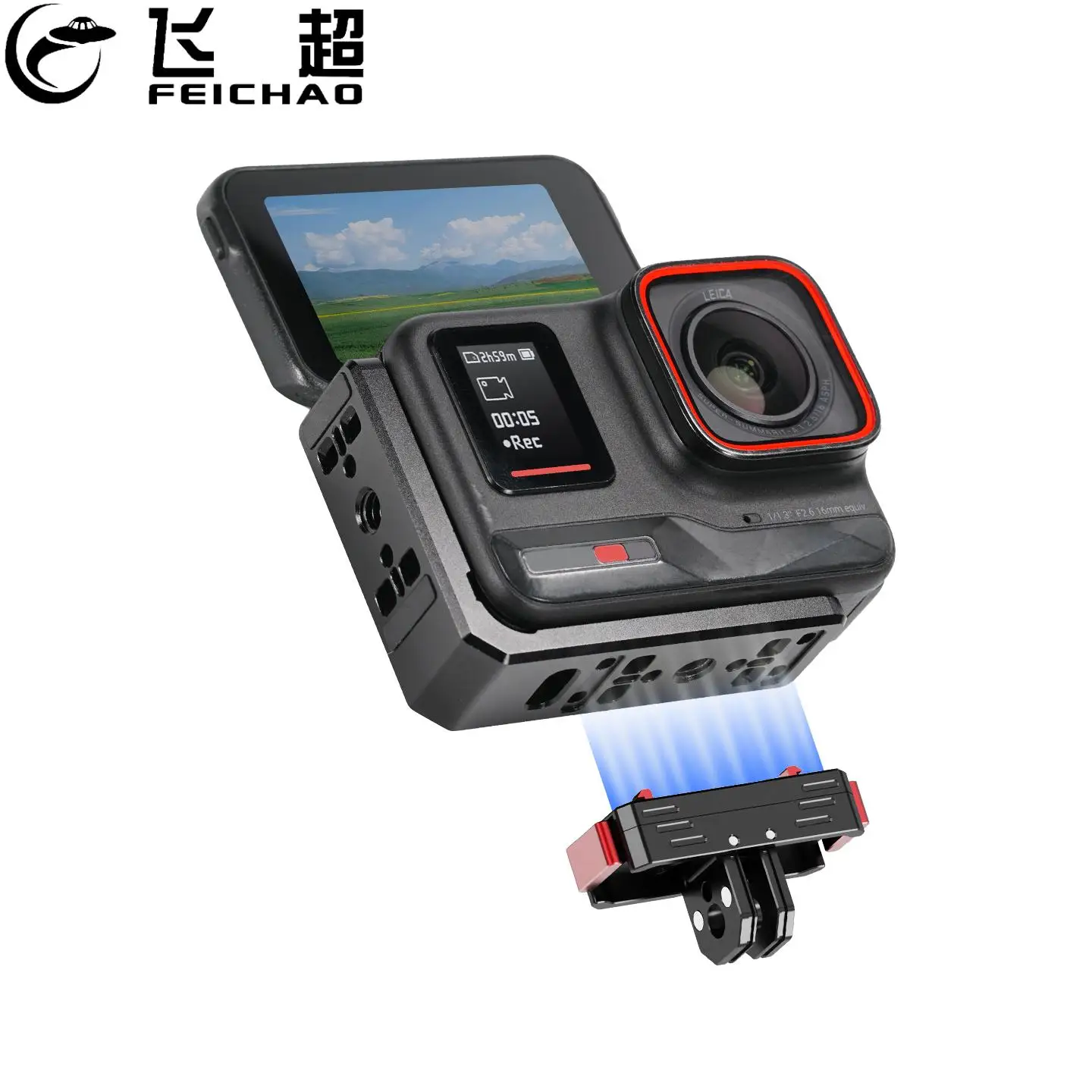 

Для Insta360 Ace/Ace Pro/Ace Pro 2, магнитная L-образная пластина, магнитная подставка для съемки, монтажный кронштейн, аксессуары для экшн-камеры