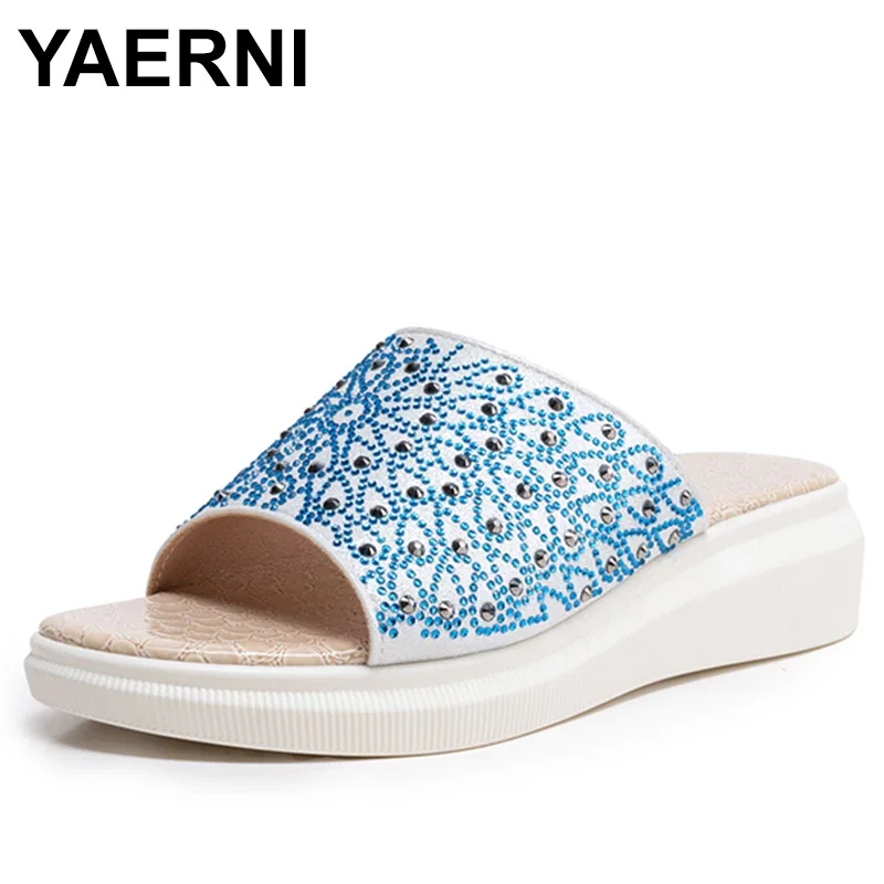 Fashion Women Slippers Summer Beach Flip Flops USD Money Diamond Crystal Sandals Ladies Luxury Outdoor Sparking Slides Flat Shoe