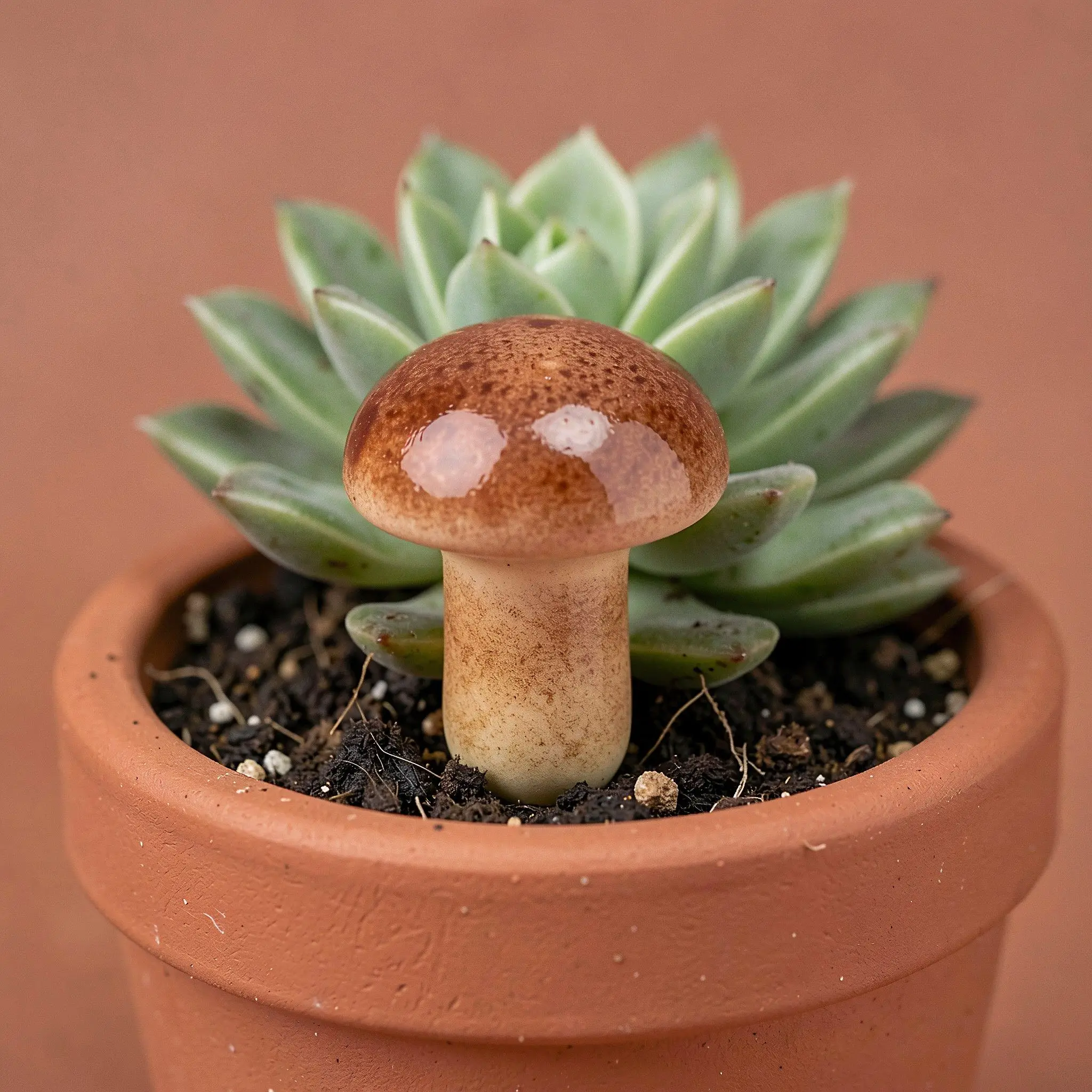 40 Pcs Mushroom Photo Props Fake Vegetable Display Mushrooms for Events Decorative Mini Artificial Crafts Centerpieces Home