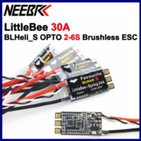 1/2/4PCS Favourite FVT LittleBee 30A Brushless ESC BLHeli_S 2-6S Support Mulitshot DSHOT Oneshot42 OneShot125 for RC Drone Plane