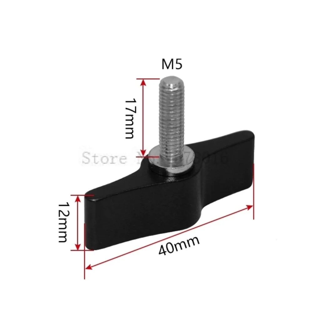 M4 M5 M6 filettatura maschio 17mm 23mm lunghezza adattatore per vite a leva per pollice per DJI Ronin M stabilizzatore cardanico maniglia a torsione manuale
