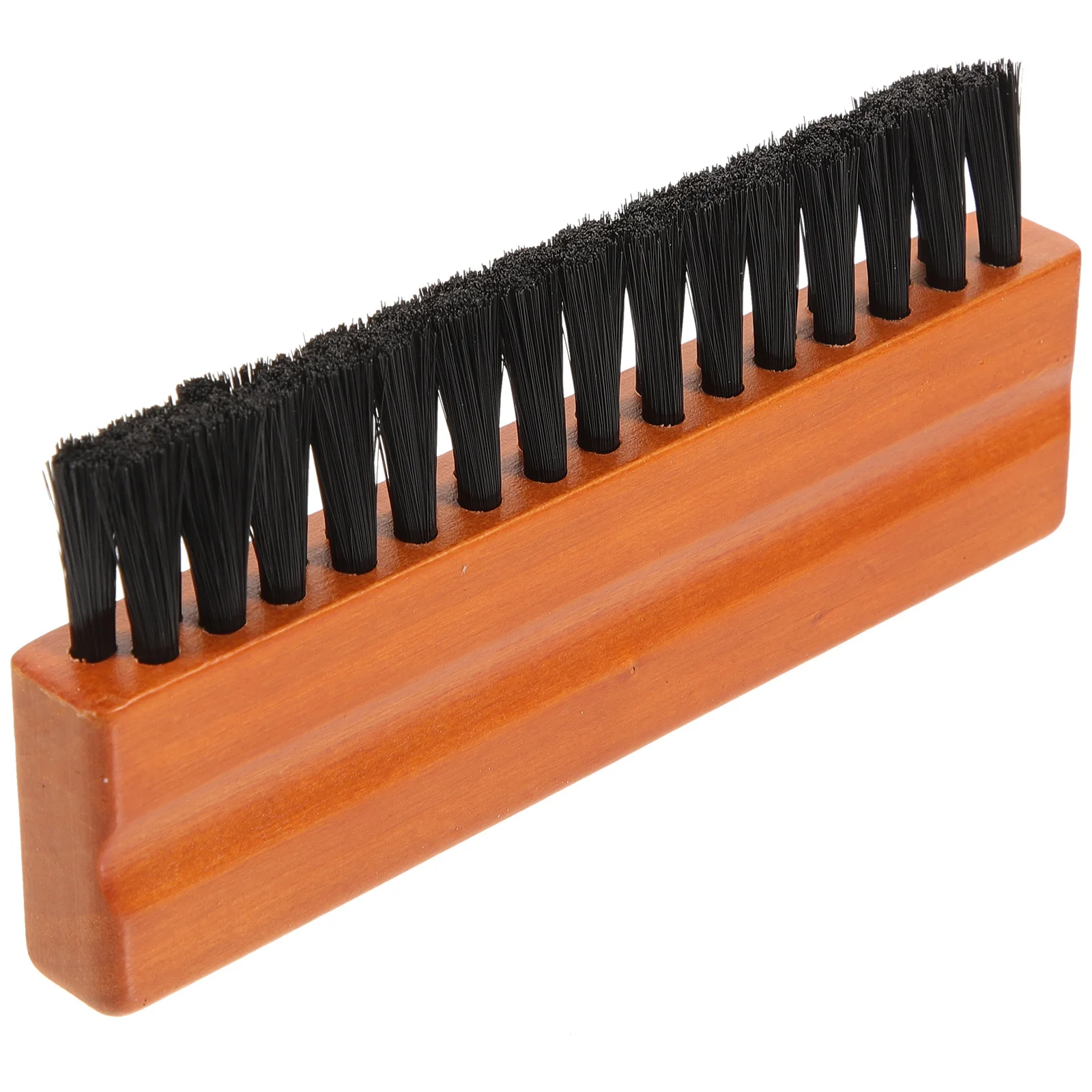 

Vinyl Record Brush Wooden Handle Soft Nylon Bristles Dust Cleaner for Home Studio Retro Coffee Shop Vinyl Record Cleaning Tool