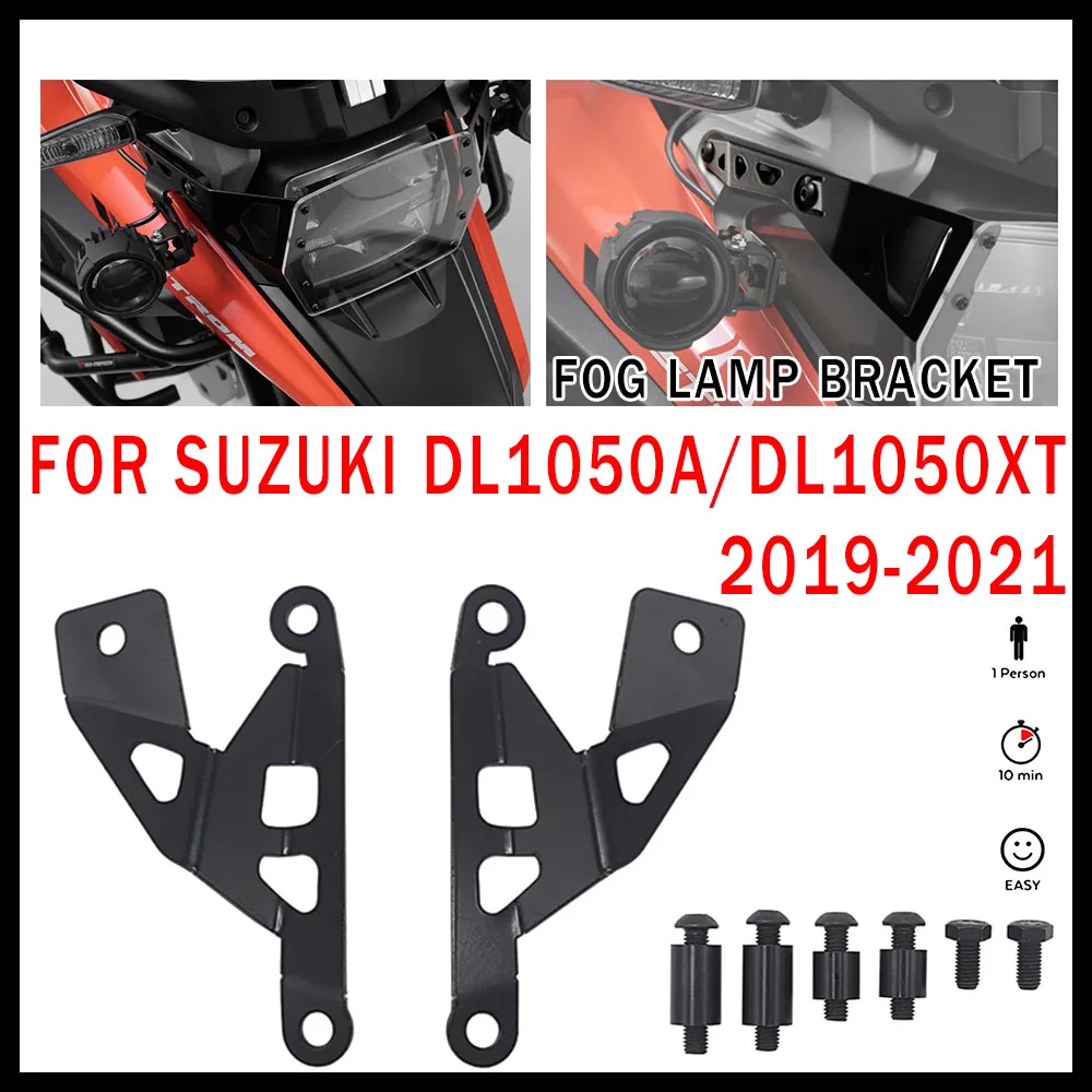 

NEWFOR SUZUKI V-STROM 1050XT DL1050A 2019 2020 2021 VSTROM V STROM 1050 DL 1050 New Motorcycle Headlight Holder Fog Lamp Bracket