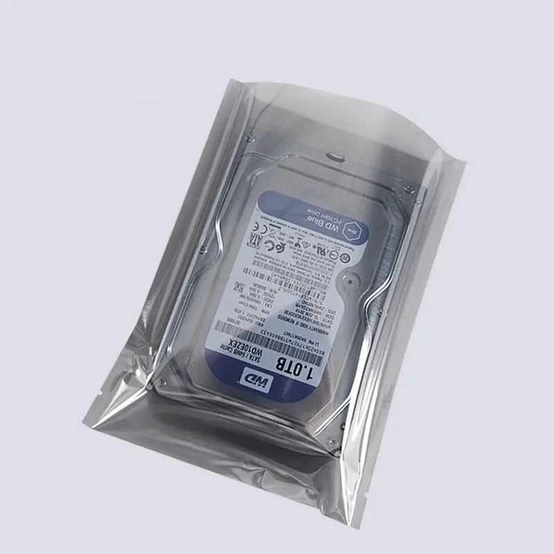INPLUSTOP Antystatyczna płaska torba z otwartym górnym otworem Antystatyczna torba ekranująca ESD Instrument Chip Akcesoria elektroniczne Torba na baterie USB