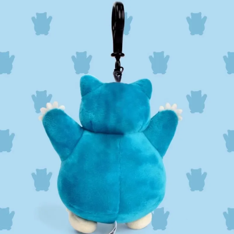 Pokemon Kawaii Snorlax мягкие игрушки мультфильм и милый брелок плюшевые куклы кулон декоративная подушка подарок на день рождения