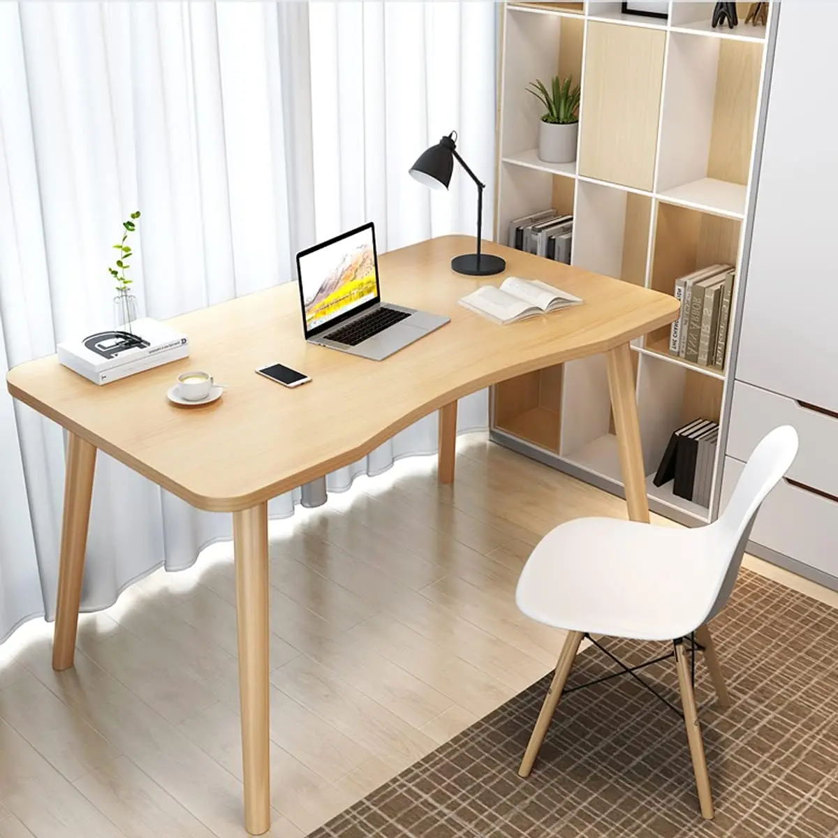 

Computer Desk Modern Simple Style For Home Office 39.3 H Small Home Office Writing Desk Vanity Desk Simple Study Desk For Small