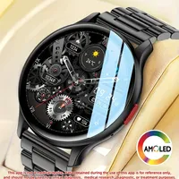 2024 New Men's Smart Watch, 3.63cm HD AMOLED Screen, 100+ Sports Mode Smart Watch, Customized Watch Face