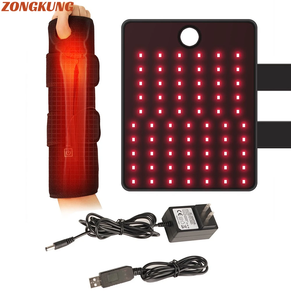 

Red Light Physiotherapy Wrist Belt 660NM&850NM Accelerate Metabolism Relieve Fatigue And Soreness Sports Injury Healing Device